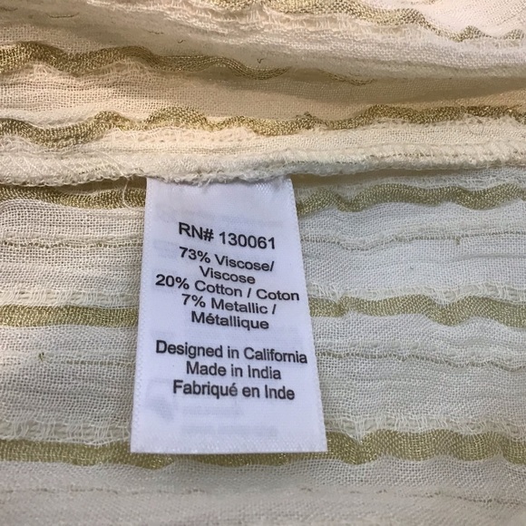 L*space
VIDA DRESS swim coverup Gold Coast yarn-dye stripe print Size Smalll NWT - Picture 10 of 12